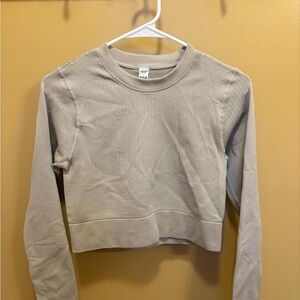 DSG long sleeve crop top